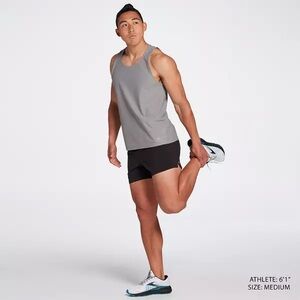 VRST Men's 5” Accelerate Run‎ Short NEW!! Size 2X!!! Pure Black!!! 💪🏼